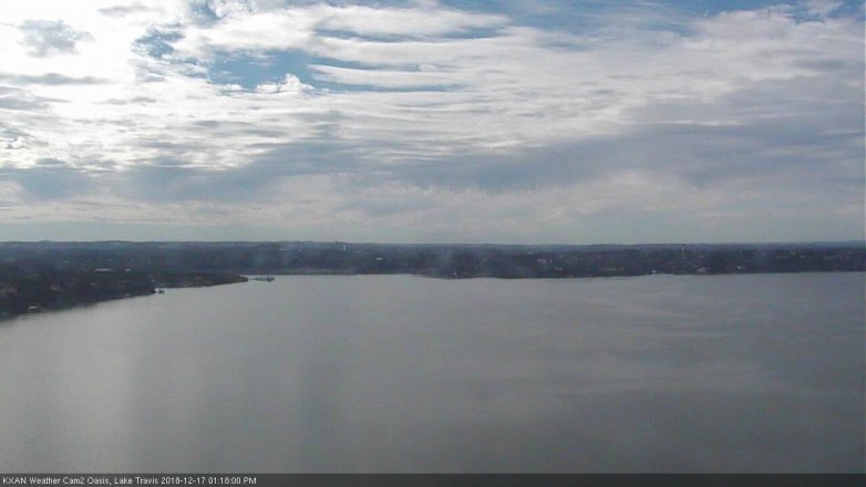 Lake Travis webcam, December 17, 2018 12:20 PM CT