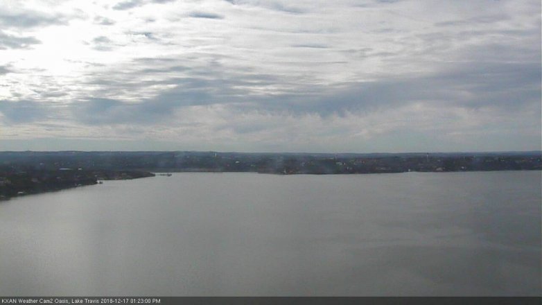Lake Travis webcam, December 17, 2018 12:25 PM CT