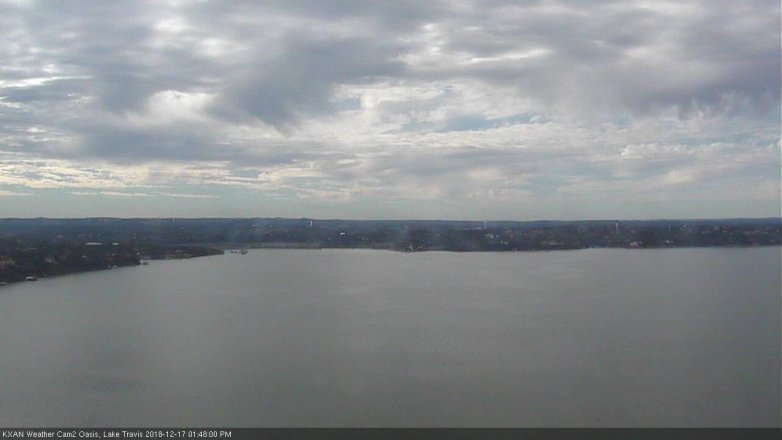 Lake Travis webcam, December 17, 2018 12:50 PM CT