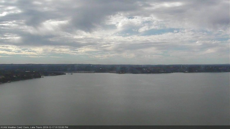 Lake Travis webcam, December 17, 2018 12:55 PM CT
