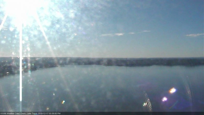 Lake Travis webcam, December 17, 2018 2:40 PM CT
