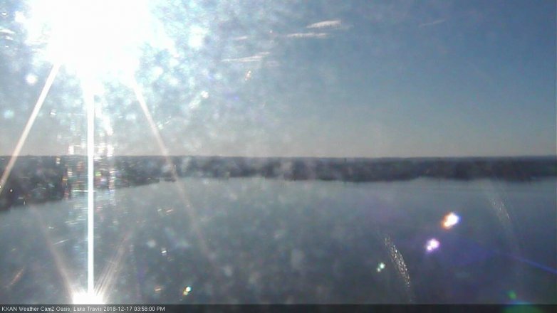 Lake Travis webcam, December 17, 2018 3:00 PM CT