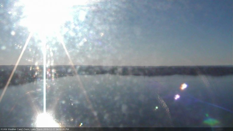 Lake Travis webcam, December 17, 2018 3:10 PM CT