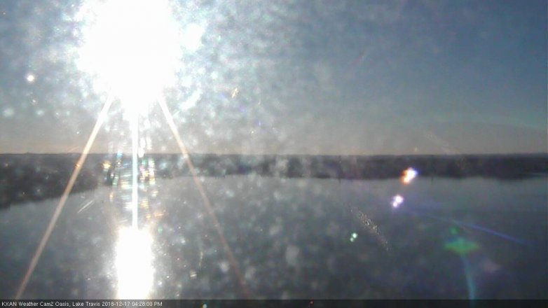 Lake Travis webcam, December 17, 2018 3:30 PM CT