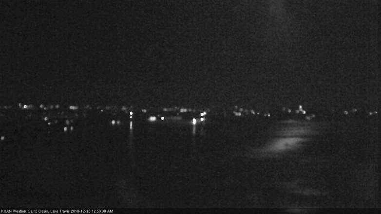 Lake Travis webcam, December 17, 2018 12:00 AM CT
