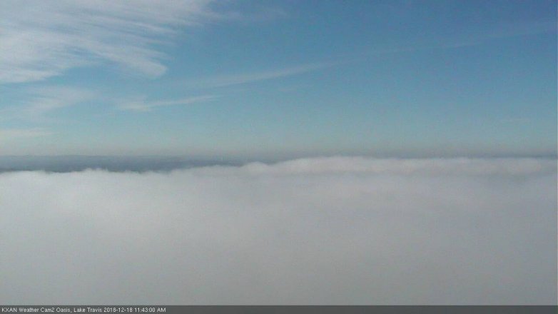 Lake Travis webcam, December 18, 2018 10:45 AM CT