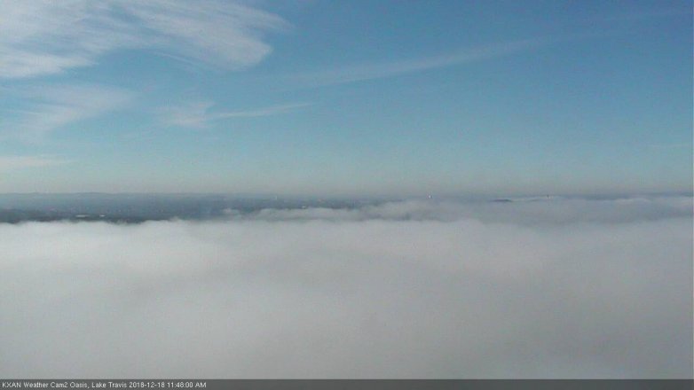Lake Travis webcam, December 18, 2018 10:50 AM CT