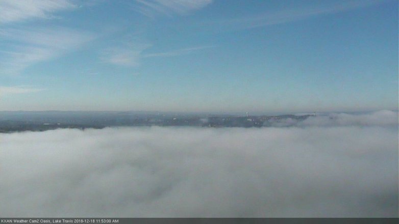 Lake Travis webcam, December 18, 2018 10:55 AM CT