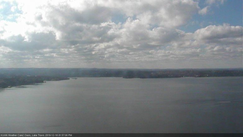 Lake Travis webcam, December 18, 2018 1:00 PM CT