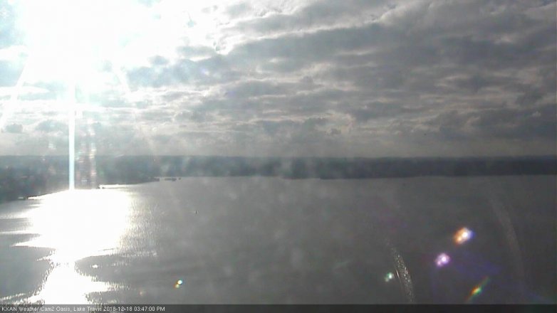 Lake Travis webcam, December 18, 2018 2:50 PM CT