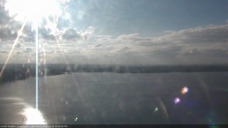 Lake Travis webcam, December 18, 2018 3:00 PM CT