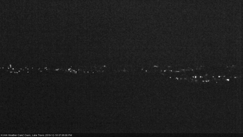 Lake Travis webcam, December 18, 2018 6:10 PM CT