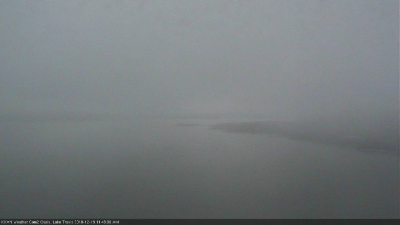 Lake Travis webcam, December 19, 2018 10:50 AM CT