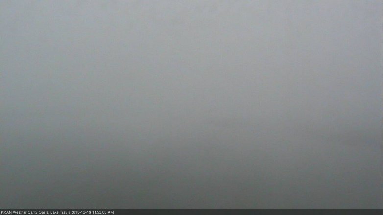 Lake Travis webcam, December 19, 2018 10:55 AM CT