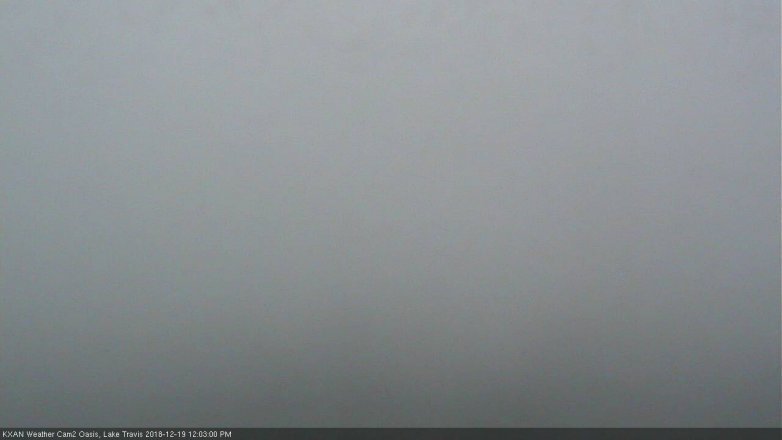 Lake Travis webcam, December 19, 2018 11:05 AM CT