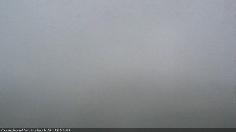 Lake Travis webcam, December 19, 2018 11:10 AM CT