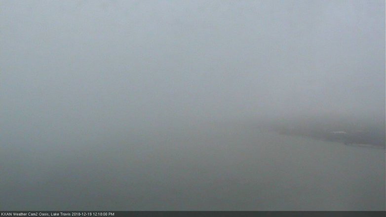 Lake Travis webcam, December 19, 2018 11:20 AM CT