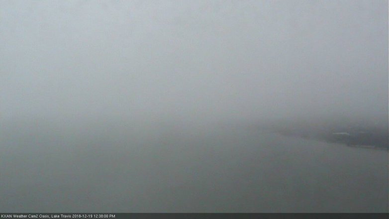 Lake Travis webcam, December 19, 2018 11:40 AM CT