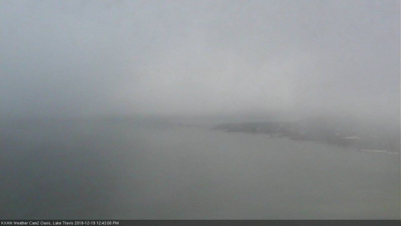 Lake Travis webcam, December 19, 2018 11:45 AM CT
