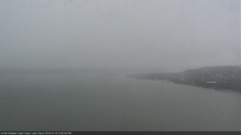 Lake Travis webcam, December 19, 2018 11:55 AM CT