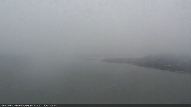 Lake Travis webcam, December 19, 2018 12:00 PM CT