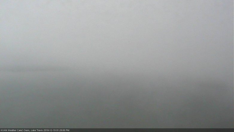 Lake Travis webcam, December 19, 2018 12:30 PM CT