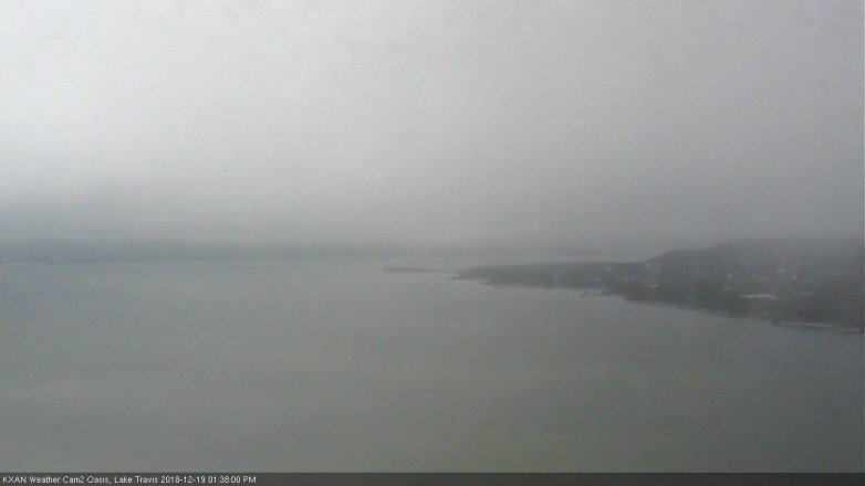 Lake Travis webcam, December 19, 2018 12:40 PM CT
