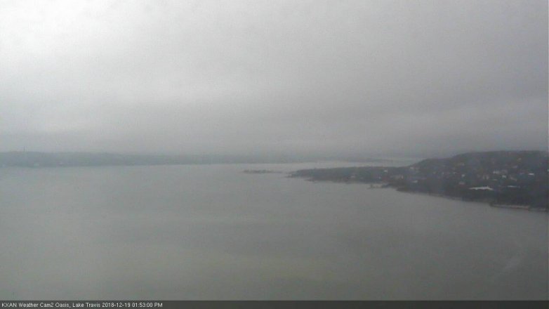 Lake Travis webcam, December 19, 2018 12:55 PM CT