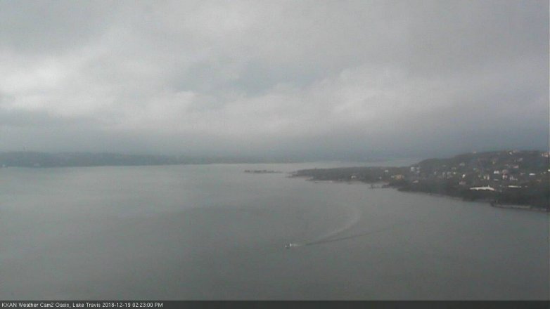 Lake Travis webcam, December 19, 2018 1:25 PM CT