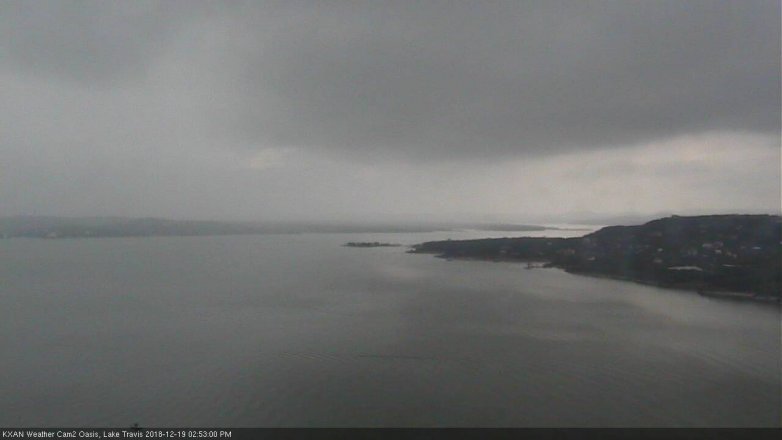 Lake Travis webcam, December 19, 2018 1:55 PM CT