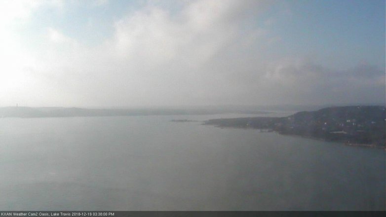 Lake Travis webcam, December 19, 2018 2:40 PM CT