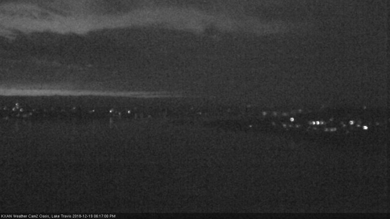 Lake Travis webcam, December 19, 2018 5:20 PM CT