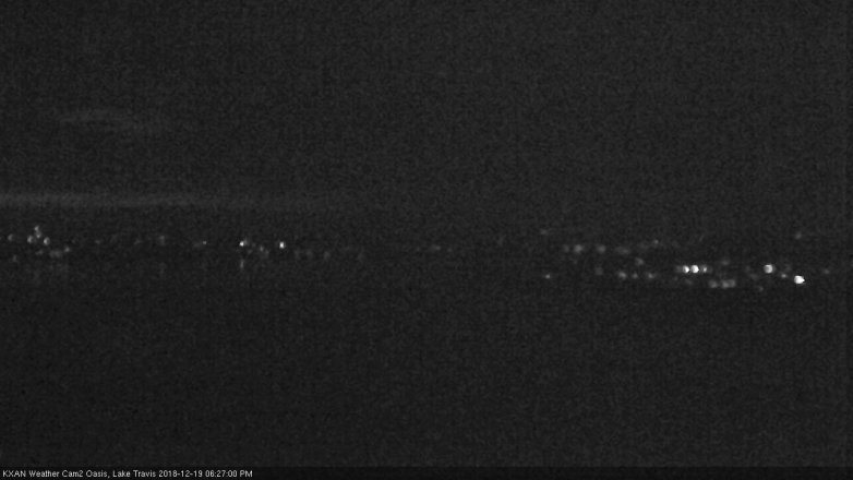 Lake Travis webcam, December 19, 2018 5:30 PM CT