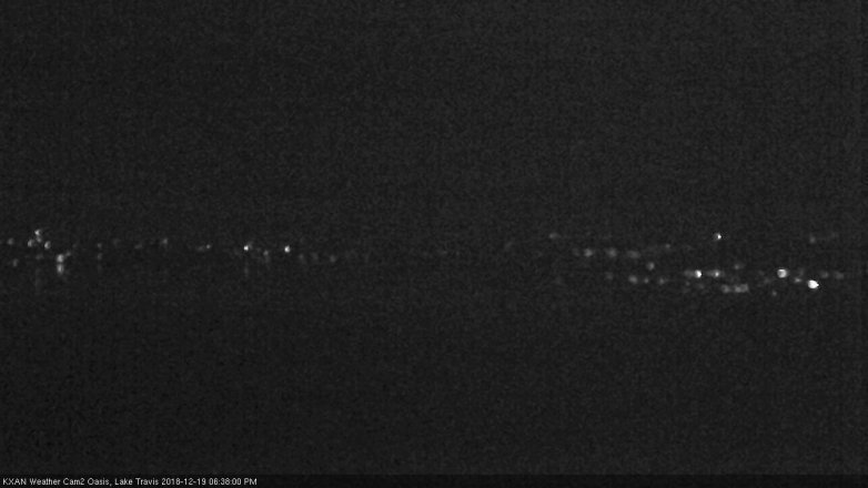 Lake Travis webcam, December 19, 2018 5:40 PM CT