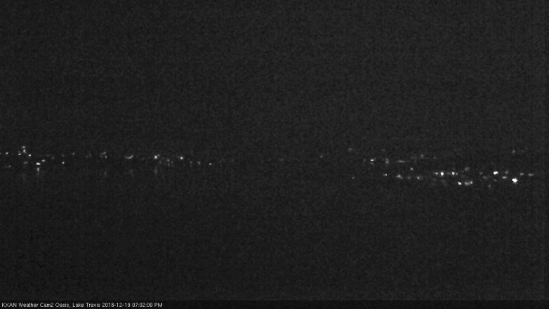 Lake Travis webcam, December 19, 2018 6:05 PM CT