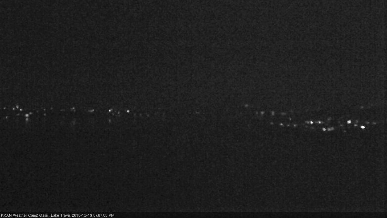 Lake Travis webcam, December 19, 2018 6:10 PM CT