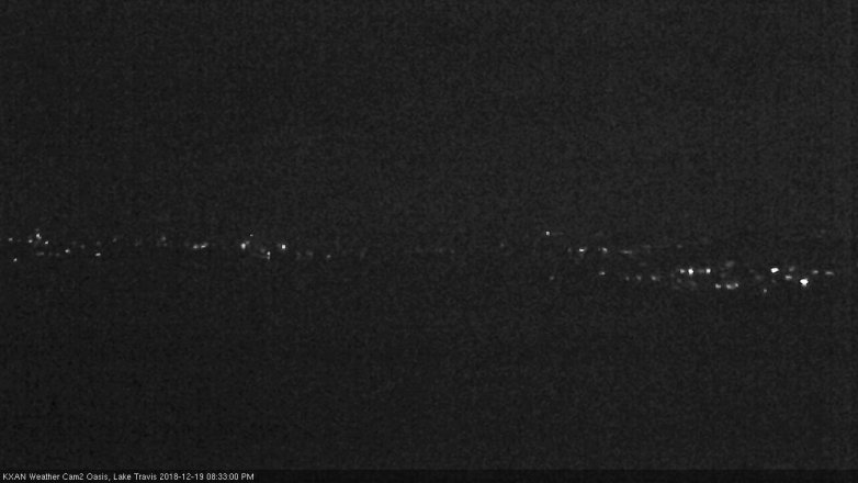 Lake Travis webcam, December 19, 2018 7:35 PM CT