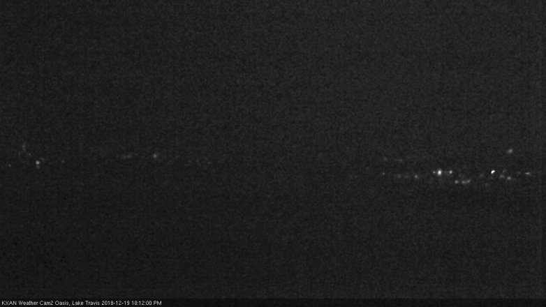 Lake Travis webcam, December 19, 2018 9:15 PM CT