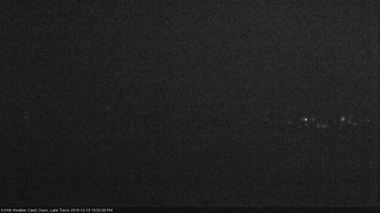 Lake Travis webcam, December 19, 2018 9:55 PM CT
