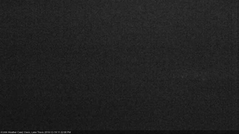 Lake Travis webcam, December 19, 2018 10:35 PM CT