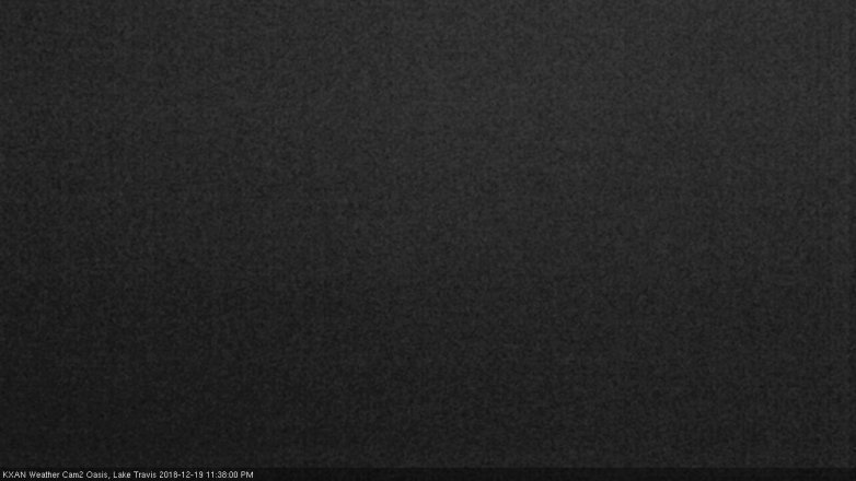 Lake Travis webcam, December 19, 2018 10:40 PM CT