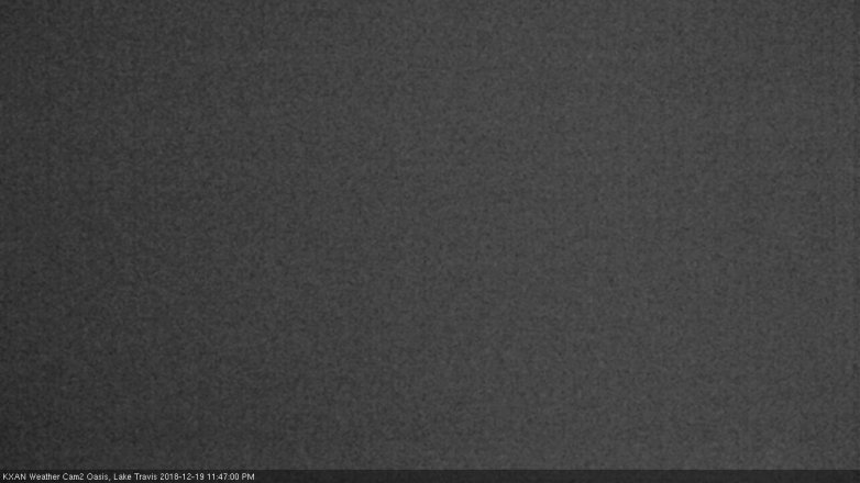 Lake Travis webcam, December 19, 2018 10:50 PM CT