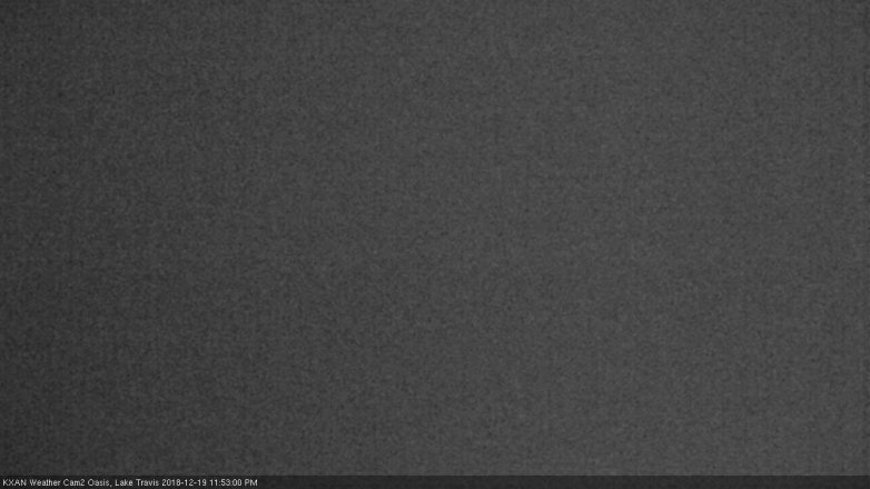 Lake Travis webcam, December 19, 2018 10:55 PM CT