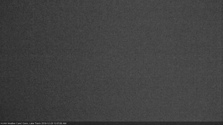 Lake Travis webcam, December 19, 2018 11:10 PM CT