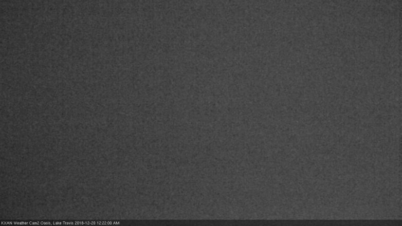 Lake Travis webcam, December 19, 2018 11:25 PM CT