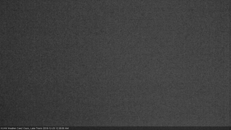 Lake Travis webcam, December 19, 2018 11:40 PM CT