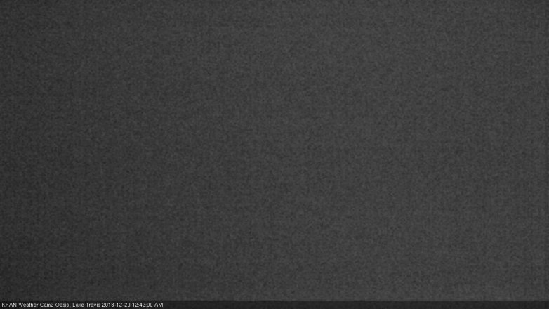 Lake Travis webcam, December 19, 2018 11:45 PM CT