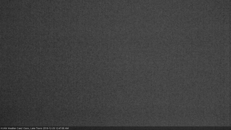 Lake Travis webcam, December 19, 2018 11:50 PM CT