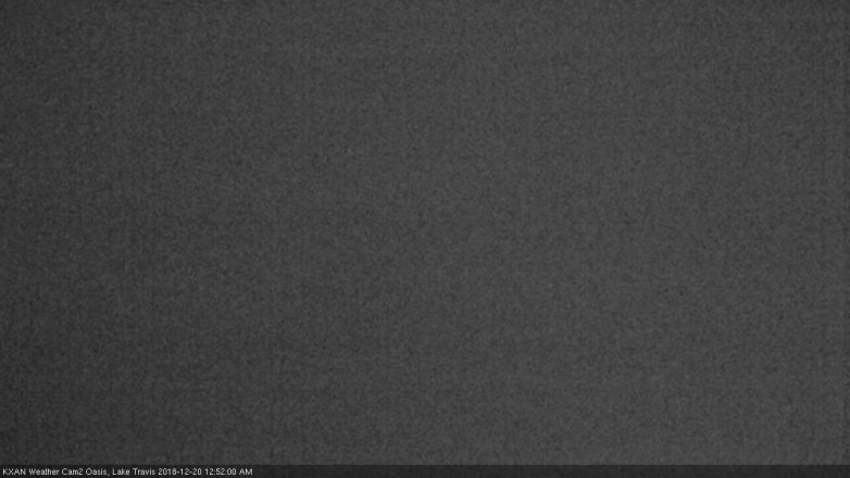 Lake Travis webcam, December 19, 2018 11:55 PM CT