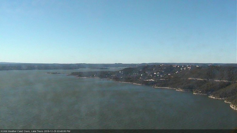 Lake Travis webcam, December 20, 2018 2:50 PM CT